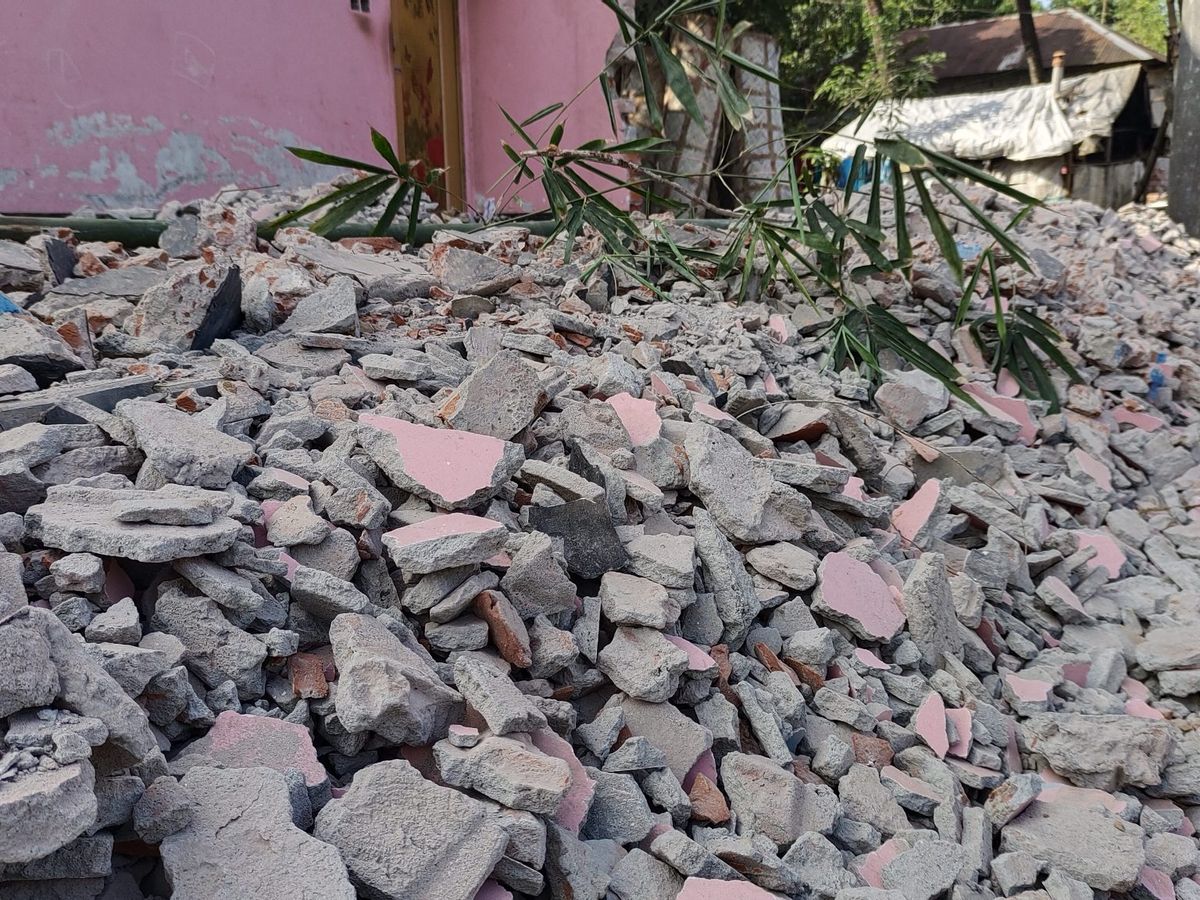 Before: Concrete demo